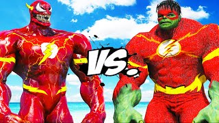 FLASH - VENOM VS FLASH - HULK