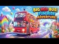The Big Red Bus Song 🚌  Fun Nursery Rhymes for Kids  Liam &amp; Family TV