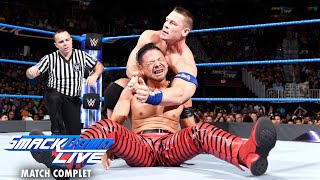 MATCH COMPLET - John Cena vs. Shinsuke Nakamura : SmackDown, 1er août 2017 (1/2) screenshot 4