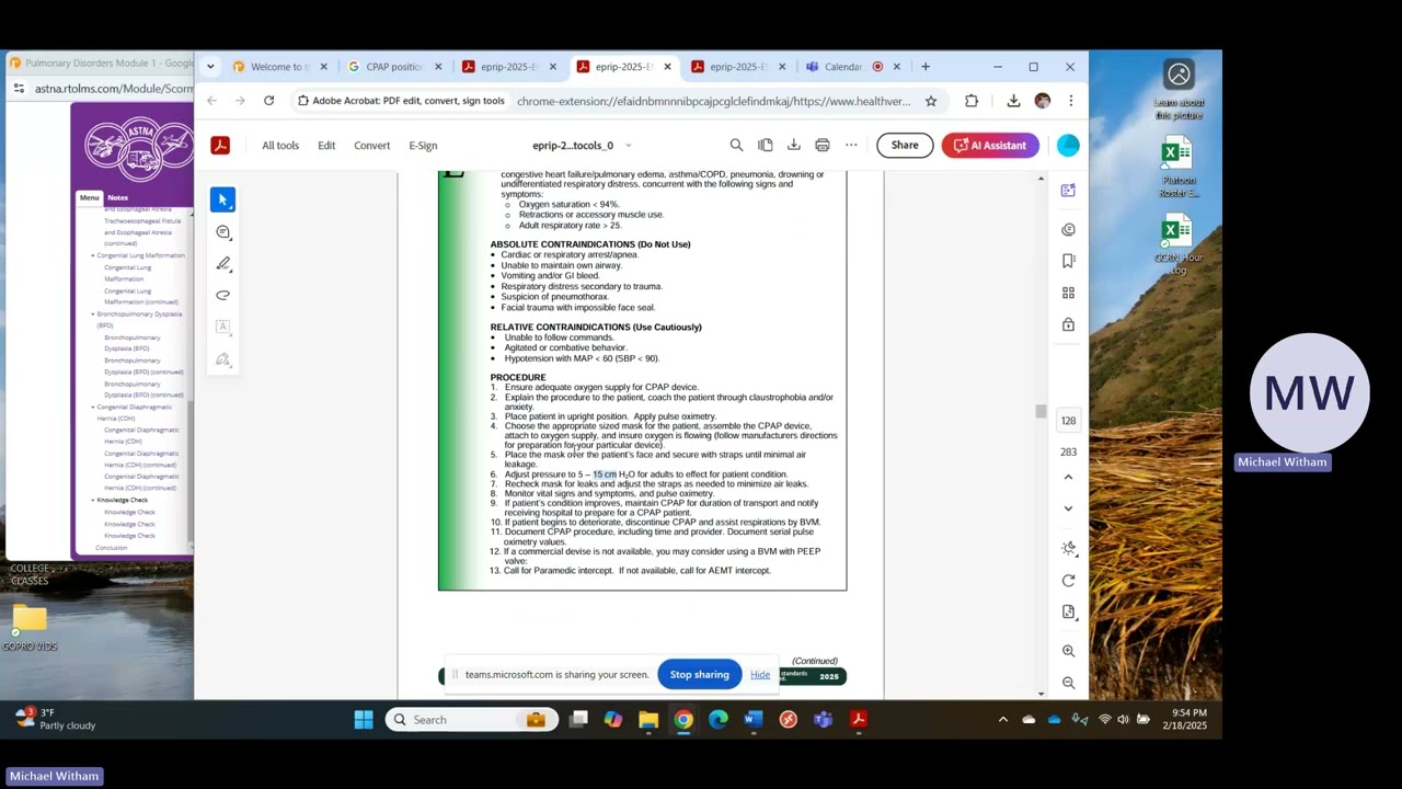 VTEMS Protocol updates/tidbits and pearls of wisdom - Feb 2025