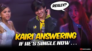 Kairi Answering If Hes Single Right Now 