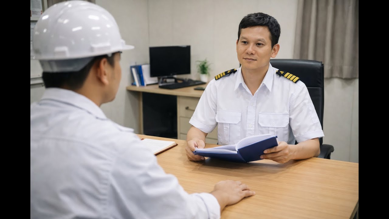 How Do You Carry Out the ME Scavenge Space Inspection? | Best Interview Answer.