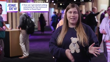 How can I get started writing extensions for the Command Pallet in PowerToys?