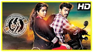 Thiri Movie Scenes | Ashwin and Swathi escape from the goons | Karunakaran | Daniel