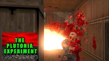 DOOM II with Project Brutality [The Plutonia Experiment] Level 13 The Crypt