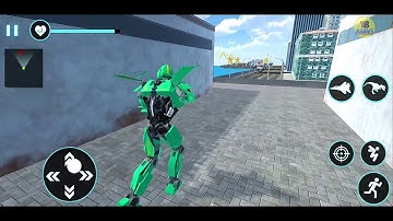 Raptor Robot Games: Jet Robot Grand Hero  - Android Gameplay FullHD