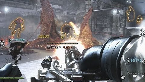 CoD Ghosts "Chaos Mode" Nightfall World Record Extinction Gameplay Co-op