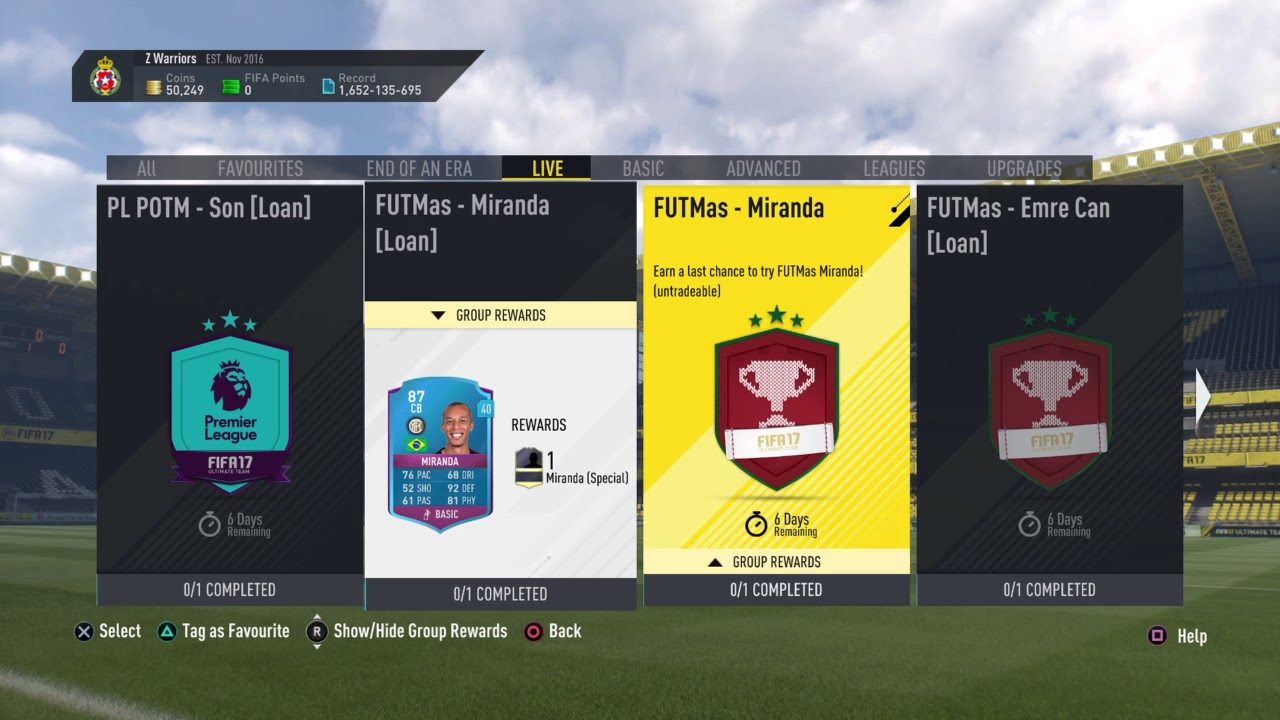POTM SON, SBC MIRANDA & UNICORN SBC CHEAPEST METHOD