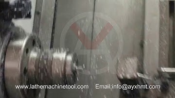 High precision Slant Bed Gang Tool CNC Lathe with feeder for outer circle, rolling teeth