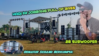 Linggarjati Audio Ready Cek Sound & Party Di Lapangan Menganto Jombang