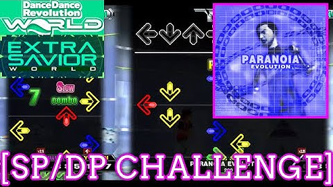 【DDR 4th】 PARANOIA EVOLUTION / 200 [SP/DP CHALLENGE] 譜面確認 Play
