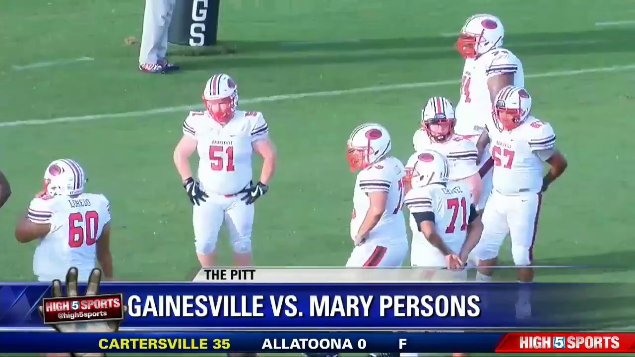 Gainesville vs Mary Persons YouTube