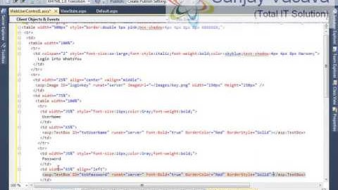 How to Create UserControl and Use the UserControl in Asp Net