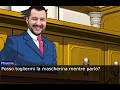 Il PROCESSO a MATTEO SALVINI ma è ACE ATTORNEY [objection.lol]