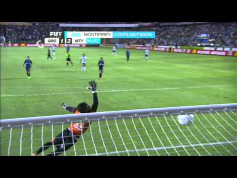 Gol Dorlan Pabon (1-3) Queretaro vs Monterrey Jornada 3 Apertura 2013 Liga MX