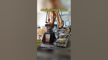 Automated Palletizing Robot for Smart Warehouse