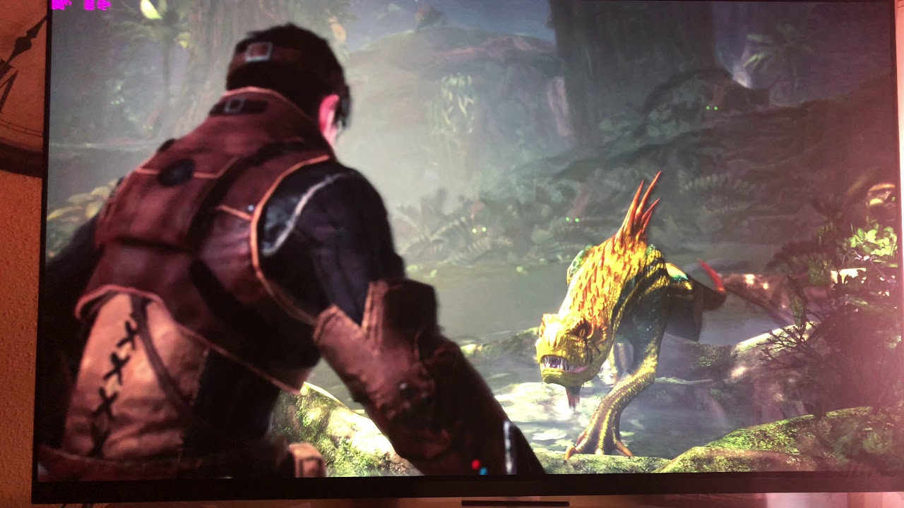 MONSTER HUNTER :World , PC 7700K 1080ti , OLED LG 65E8 1080 ti vs 2070