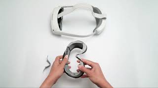 Heres how you install the VR Cover for Pico 4