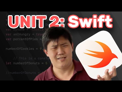 Build apps on iPad 2.3 – Variables, Constants, Types & Comments 3 (Unit 2: Swift 1, Chapter 3)
