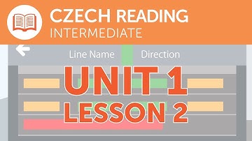 Intermediate Czech Reading - A Late Train in the Czech Republic