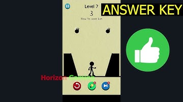 Draw to Save Stickman Puzzle LEVEL 7 - Gameplay Walkthrough Android IOS