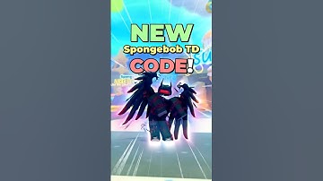 NEW Spongebob TD Code!! 🤩