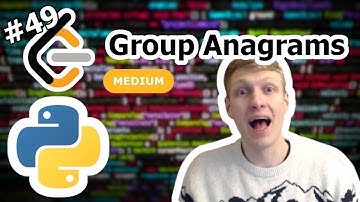 Group Anagrams Python Solution - LeetCode