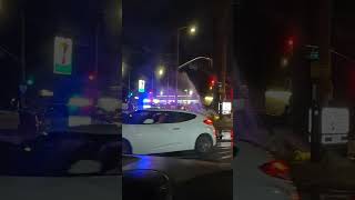 Car Crash Into Fire Hydrant,Glendora Ave & Arrowhighway, January 21,2024