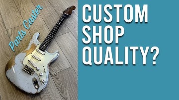 Can this PartsCaster compete with a custom shop guitar?