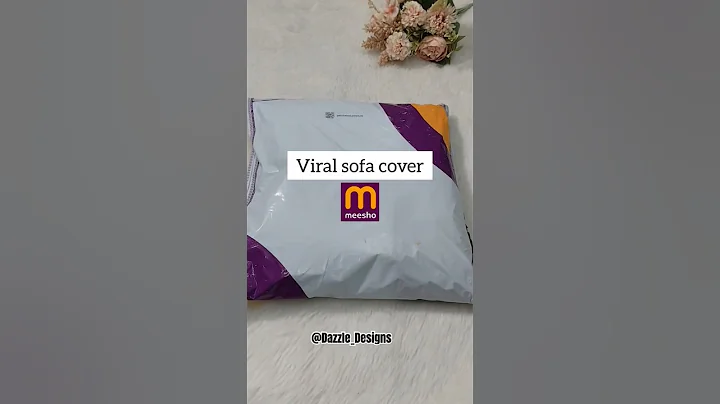Wait Till You See the Sofa Transformation! 🛋️✨ | Viral Sofa Cover for Every Home 🏡 #HomeDecor #1m