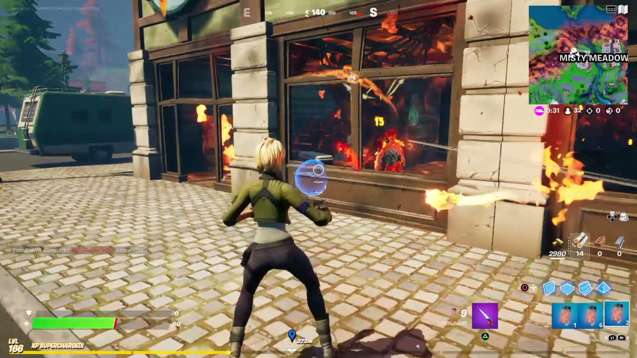 How to Ignite an Opponent with a Firefly Jar - Fortnite Season 8 Quest