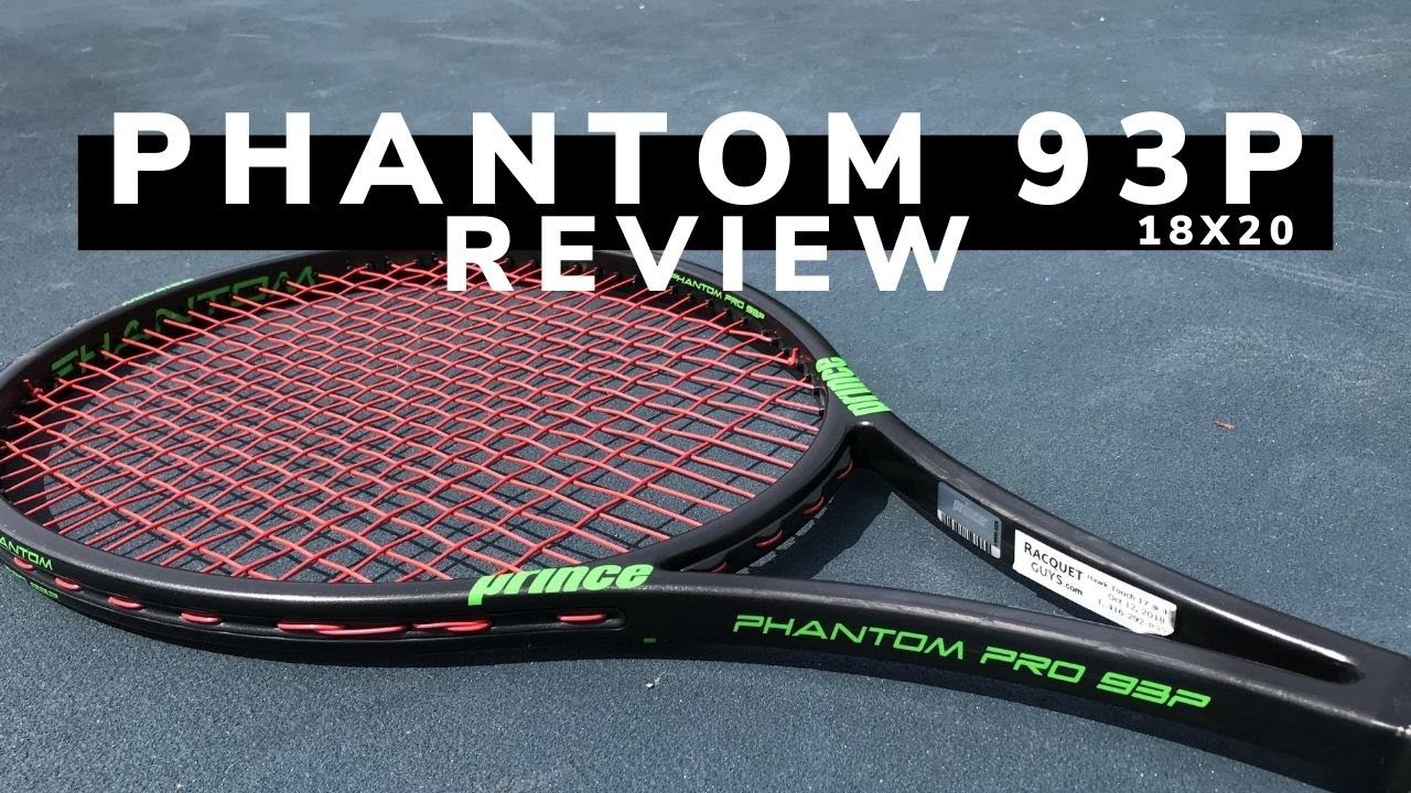 schoner Miljard troon PRINCE PHANTOM 93P 18X20 REVIEW | Why You Should Try This Racquet ASAP -  YouTube