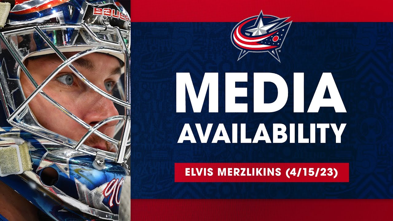 Columbus Blue Jackets' Elvis Merzlikins tries to move on after