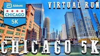 REDMILL | Virtual un  Abbott Chicago 5K  #treadmill #run #virtualrun  #chicago #abbott