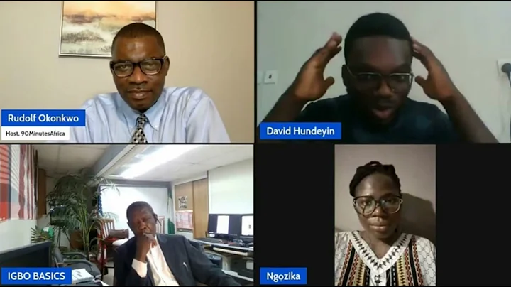 A conversation with David Hundeyin at 90 Minutes Africa with Dr  Damages