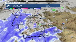 Active weather pattern bring snow to SW Montana