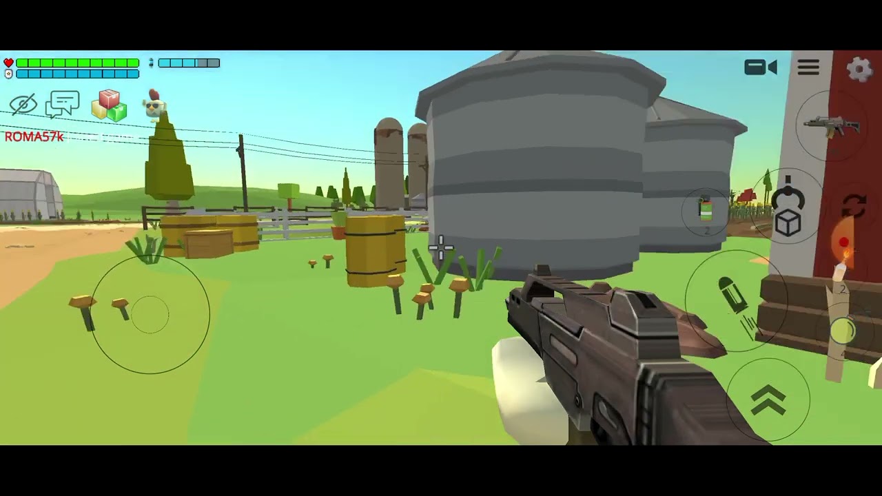 ОБЗОР НОВОЙ ОБГОВЫ :BIG FARM новые пушки, скины, машины, и много много интересного!!!!!