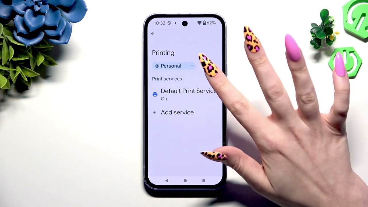 GOOGLE Pixel 9a – How to Connect to Printer