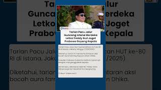 Tarian Pacu Jalur Guncang Istana di HUT ke-80 RI: Prabowo Goyang, Menteri \u0026 Jenderal Joget Bareng