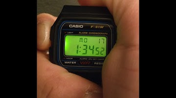 Casio Module 593 (F91W) Backlight Spreader Mod Installation Tutorial