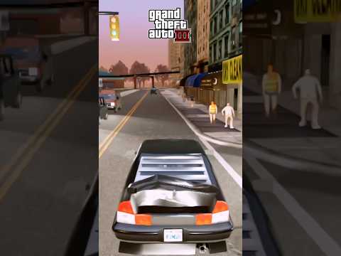Evolution of Jumping From A Car in Gta #gta5 #gta #shortvideo #gtaonline #gta6 #nostalgia