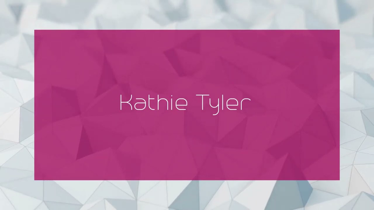 Kathie Tyler - appearance