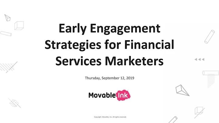 Webinar - Early Engagement Strategies for Financia...