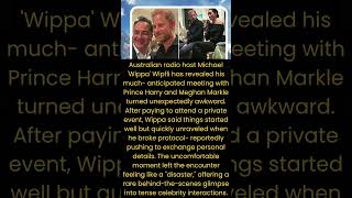 Famous Wippa Admits His Encounter With Prince Harry & Meghan Markle Ended in Disaster Profile