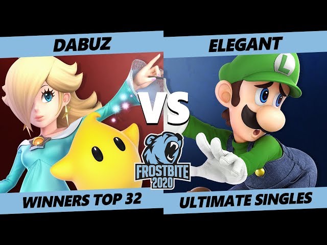 Frostbite 2020 SSBU Winners Top 32 - Liquid | Dabuz (Rosalina) Vs. Armada | Elegant (Luigi) Singles