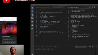 js #algorithm challenges from @Colt_Steele @udemy class pt 3