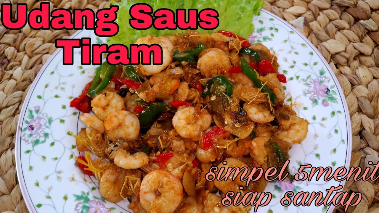 Resep Udang Saus Tiram Simpel YouTube