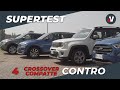 Ford Ecosport, Jeep Renegade, Nissan Juke, Volkswagen T-Roc - Supertest
