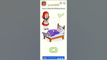 Dop 2 (Delete One Part) Level - 2812 Save Little Red Riding Hood#shorts #shortsfeed #viralshorts
