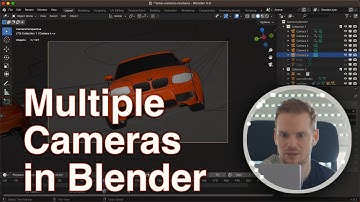 Blender Tutorial - Using Multiple Cameras #b3d